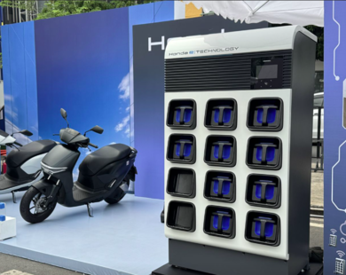 Trạm đổi pin - chiến lược mới của Honda trong cuộc đua xe máy điện tại Việt Nam